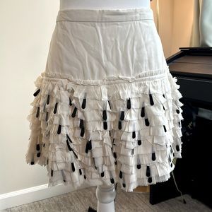 French Connection Sz 8 Crème Skirt